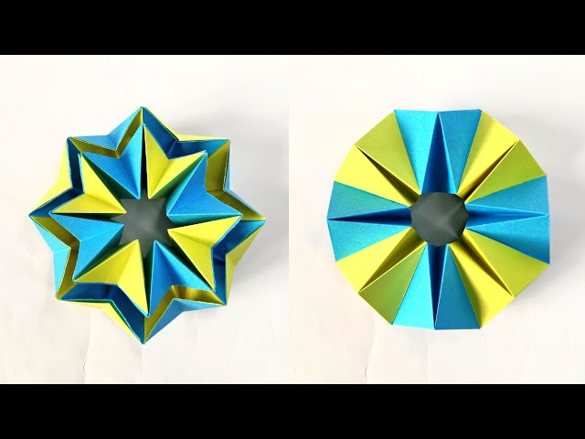 Easy Origami FIREWORKS | How to make a paper antistress
