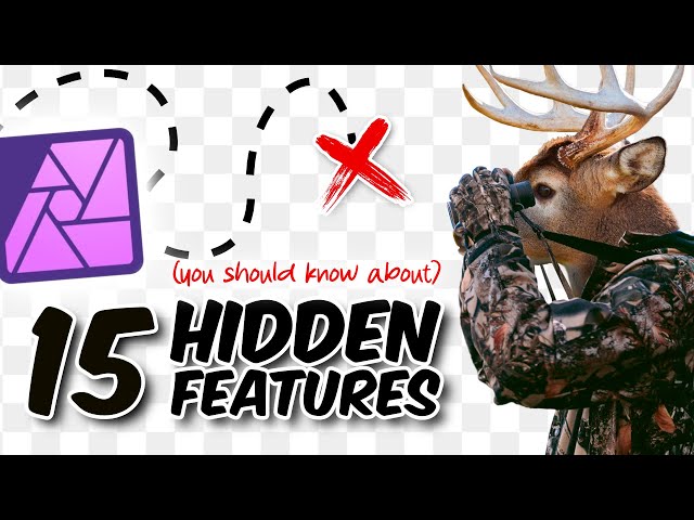 Affinity Photo Tricks Beginners Don't Know.. (Yet) | Part 1