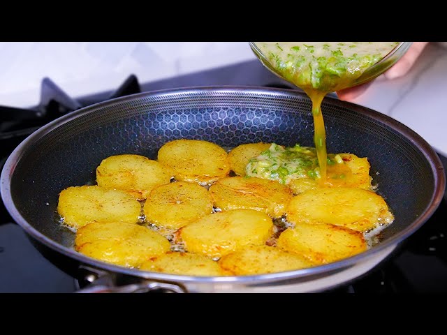 If you have 3 potatoes and 2 eggs! Potatoes and onions! 2 best ASMR recipes!