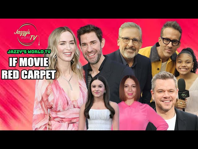 IF NYC Premiere - John Krasinski, Ryan Reynolds, Emily Blunt, Steve Carell, Matt Damon, & more