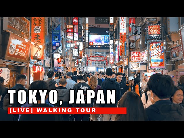 🔴 [LIVE] Tokyo Night Walk | Shinjuku Nightlife & Golden Gai Alleyway Tour