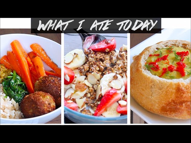 WHAT I ATE TODAY (All Vegan, All Good !)