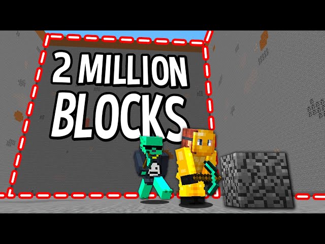 I Mined 2M Blocks while Being Hunted