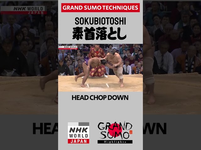 #Sumo Technique: SOKUBIOTOSHI