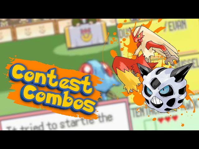 Pokémon ORAS Contest Combos