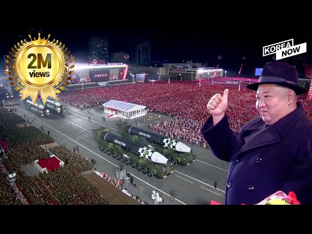 [Full Ver.] N. Korea's nighttime military parade: New ICBM, Kim Jong-un's daughter