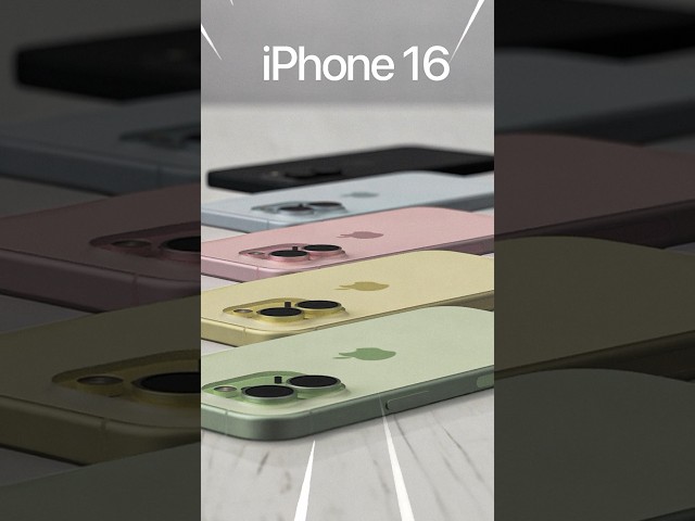 iPhone 16 First Official Look 🤯 #shorts #iphone16