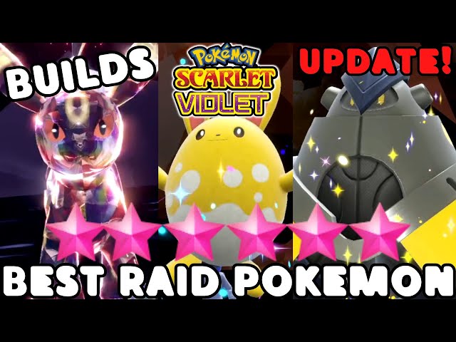 NEW! The BEST TERA RAID Pokemon You Should Build for Pokemon Scarlet and Violet