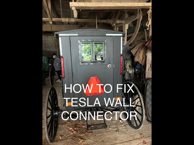 How to fix Tesla Wall Connector.