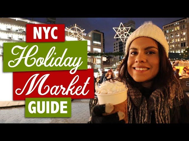NYC's TOP 5 Christmas Markets 2018 | Bryant Park & More !