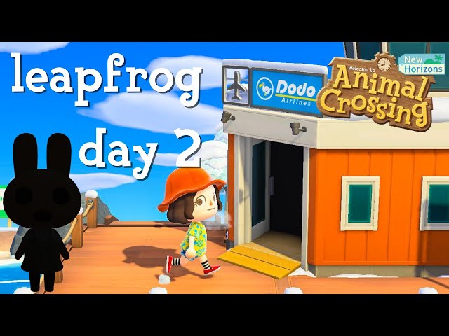 villager hunting, nooks cranny, and more wasps | leapfrog day 2