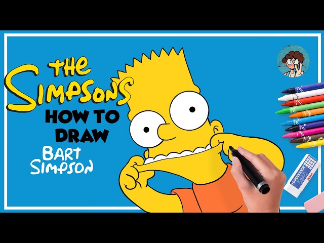 How to draw Bart Simpson I The Simpsons