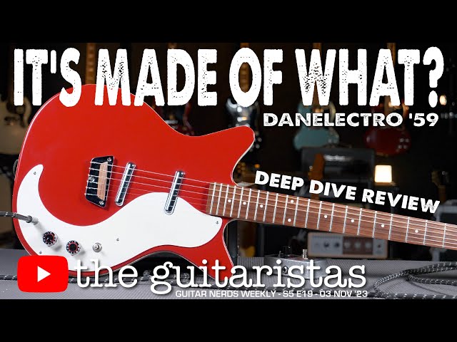 A Guitar Made from Hardboard & Sticky Tape? 😲 The Amazing Danelectro '59 🎸 Deep Dive Review