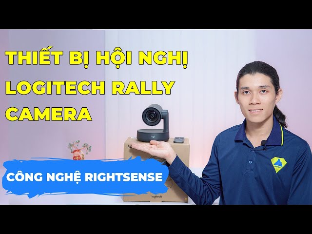 Logitech RALLY Camera | Tích hợp công nghệ RightSense, Đưa hội nghị lên tầm cao mới!