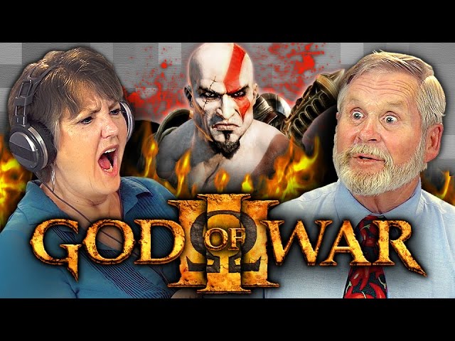 ELDERS PLAY GOD OF WAR 3 (Elders React: Gaming)