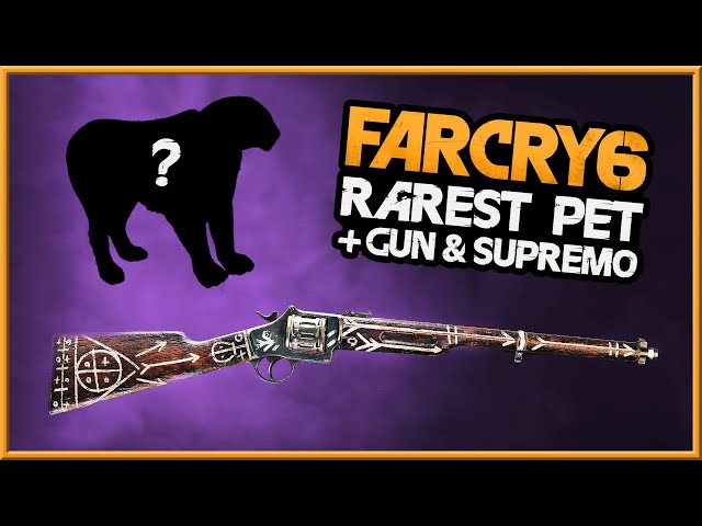 Far Cry 6 | FIND THE RAREST PET + A Ridiculous Supremo Gun Combo