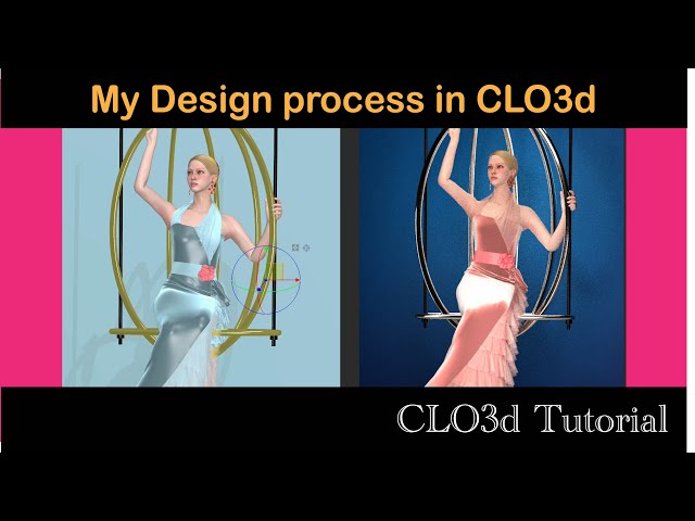 My design process in CLO3D