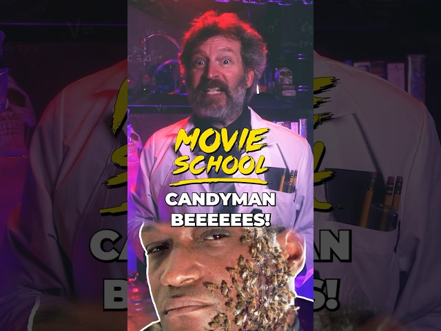 Candyman used real bees!