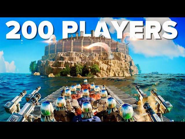 200 Players Simulate Civilization in ARK