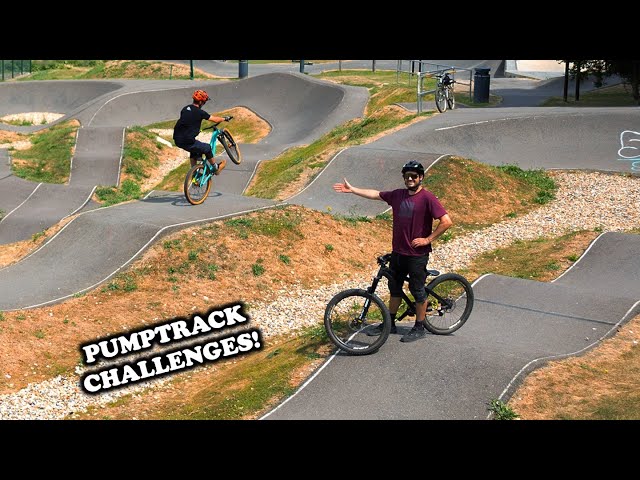 Incredible Newhaven Pumptrack - Big Gaps and Challenges with Daryl Brown!