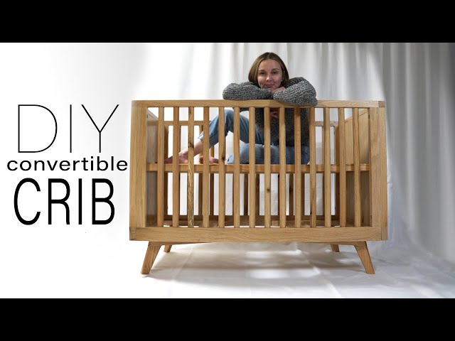 DIY Convertible Crib - Mid-Century | HW|Designs