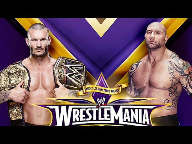 WWE 2K24 WrestleMania What If…? (Randy Orton vs. Batista) (WrestleMania XXX)
