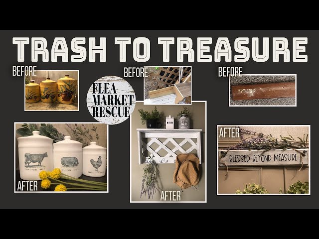 TRASH TO TREASURE DIY FARMHOUSE HOME DECOR PROJECTS 2021