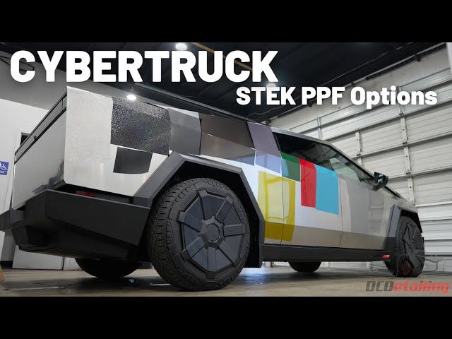 Cybertruck - Customization PPF Options from STEK Automotive Films