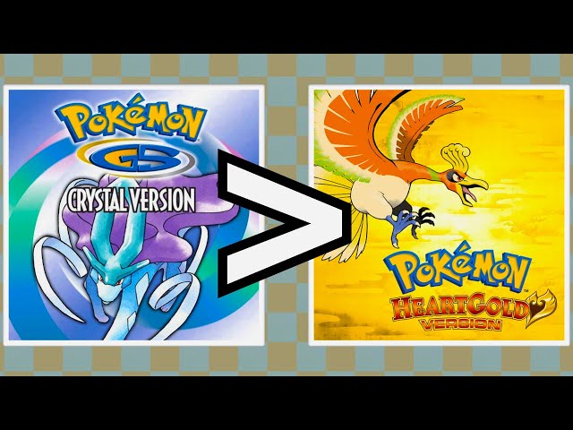 Pokémon Crystal is Better Than Pokémon Heartgold/Soulsilver