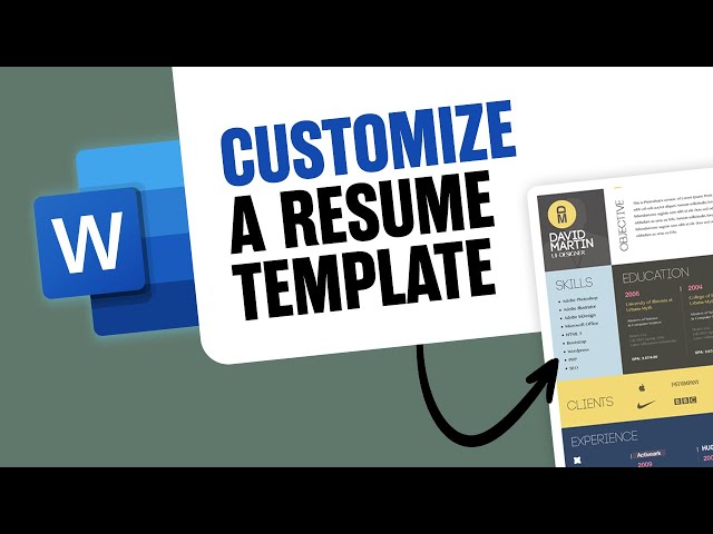 How to Customize a Resume Template for Freelancers