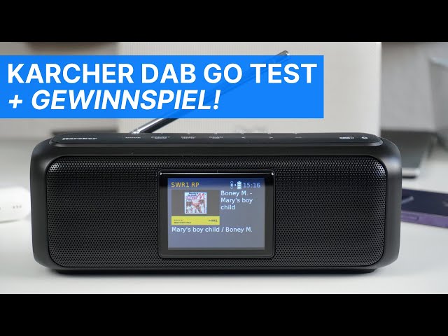 Karcher DAB Go Test: Günstiges DAB+ Radio mit Bluetooth, Farbdisplay und Top-Klang! (+ Gewinnspiel)