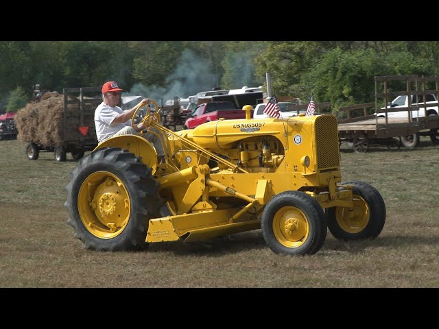 U.S. Navy Veteran Tractor! A Yellow 1955 Allis Chalmers WD 45, Outfitted with Magnetic Power!