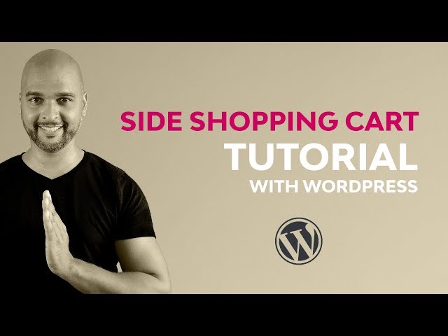 Side Shopping Cart Tutorial With Wordpress