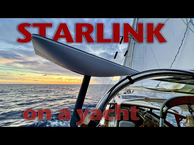 Starlink on a boat