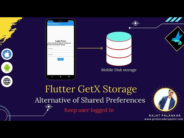 Flutter Sharedpreferences Alternative | GetX Storage |  How to keep user logged In?