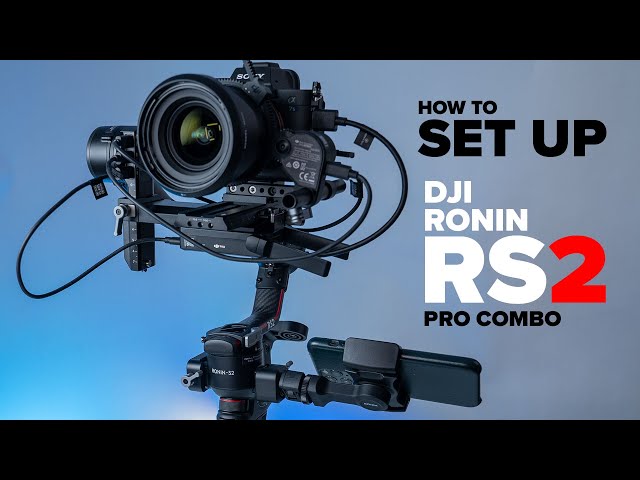 Set up + balance DJI Ronin RS2 Gimbal, Raven Eye  + Focus |  Pro Combo tutorial
