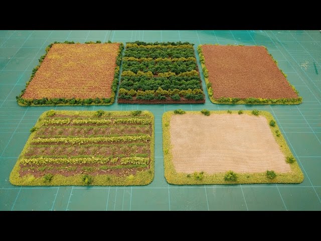 Let's Make - Cheap & Easy Farm & Crop Fields Scatter Terrain