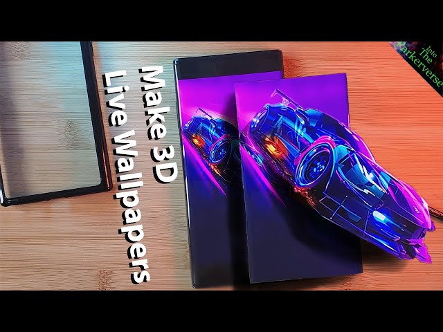 How to Make 3D Live Wallpapers for your Phone - Layering Your Wallpapers Like a PRO