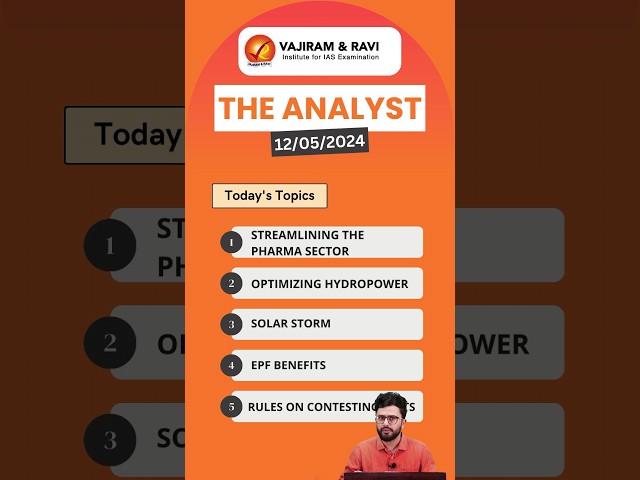 The Analyst | 12th May 2024 | Vajiram and Ravi