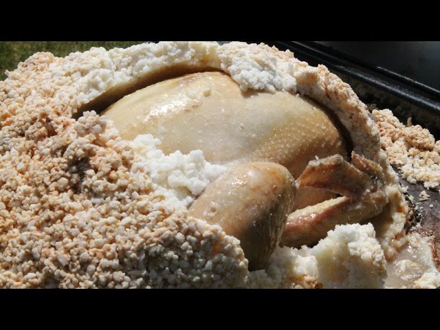 How to make Hainanese Chicken In Salt Crust 海南雞飯 - Cooking With Morgane