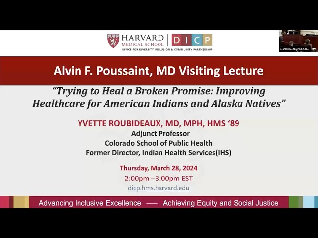 2023-2024 Alvin F. Poussaint, MD Visiting Lectureship