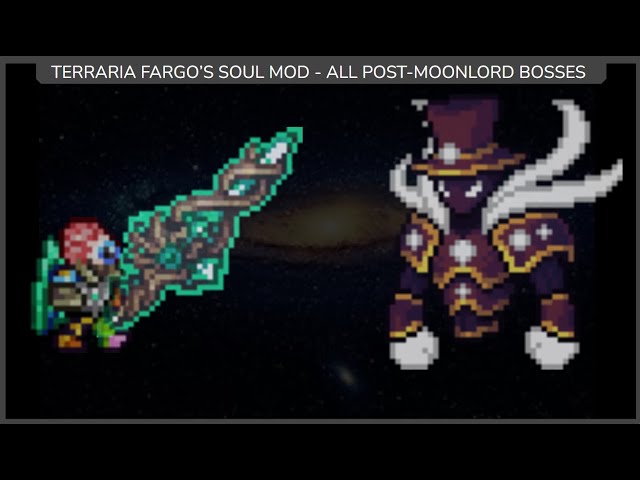 Terraria Fargo's Soul Mod | All Post-Moonlord Bosses [Eternity Mode]