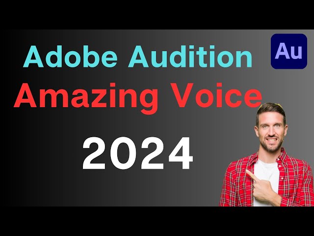 How to make your voice recording better in Adobe Audition (2024) - Easy Steps