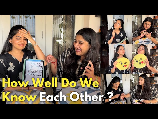 How Well Do We Know Each Other | Ahaana Krishna , Rhea Najam | Happy Friendship Day
