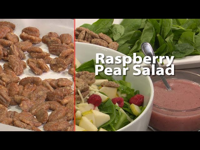 Raspberry Pear Salad | Cooking Made Easy with June