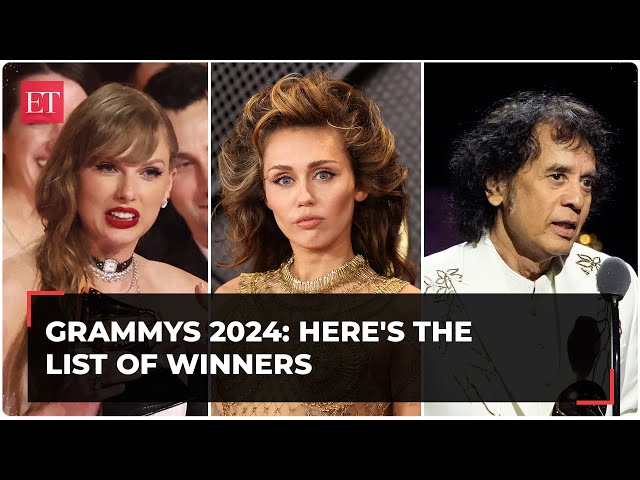 Grammy Awards 2024: From Taylor Swift to Shankar Mahadevan, here's the list of winners