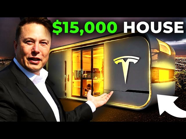 Tesla House: Tesla's NEW $15,000 House Confirmed!