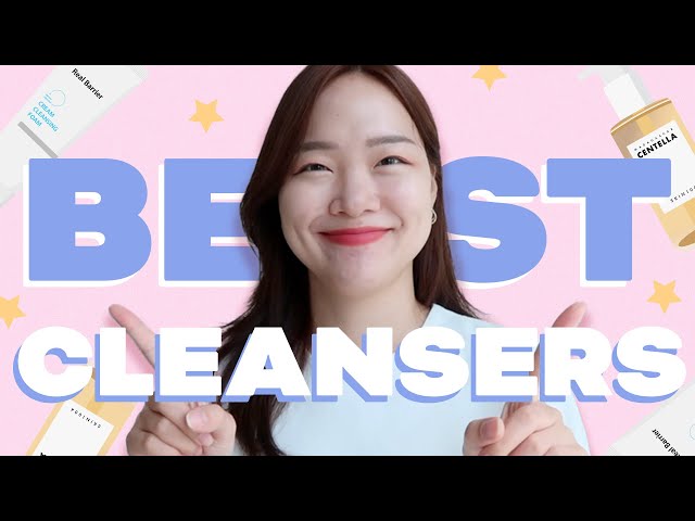TOP 10 CLEANSERS | Kbeauty
