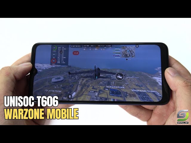 INOI A83 test game Call of Duty Warzone Mobile | Unisoc T606