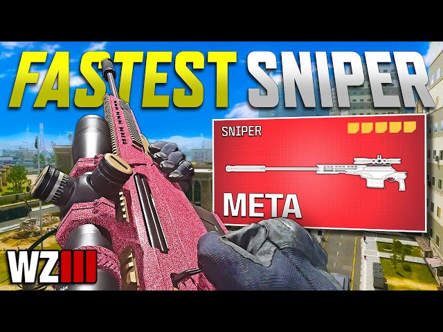 the FASTEST Sniper in Warzone!!! (Best XRK Class Setup)